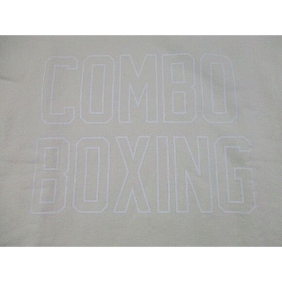 NWT Boxing Combo Sleeveless Hoodie Men's Size Medium M Round Neck Cotton USA - Picture 3 of 9